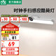 雷士（NVC）LED臺燈便攜酷斃燈學生宿舍學習USB充電磁吸衣柜玄關嬰兒喂奶燈 【酷奇】手掃感應開關|充插兩用