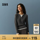 森馬（Semir）森馬毛衣女短款假兩件含羊毛針織衫24冬新款保暖內(nèi)搭109724107015