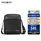 新秀麗（Samsonite）斜挎包精品男士單肩包超纖挎包時(shí)尚男包休閑實(shí)用TN5*09004黑色