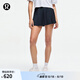lululemon丨Varsity 女士風(fēng)琴褶高腰網(wǎng)球裙 速干 芯吸 LW8AJYS 海軍藍 XS /4