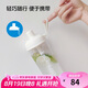 樂扣樂扣（LOCK&LOCK）夏天塑料水杯奶茶杯Tritan帶吸管戶外便攜提手男女杯子700mL白色