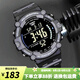 卡西歐（CASIO）手表男十年電力 戶外運動男表 多功能石英學(xué)生手表學(xué)生表考試表 AE-1500WH-8B 黑色反顯
