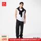 優(yōu)衣庫男裝女裝彈力休閑長(cháng)褲/休閑褲工裝褲子加長(cháng)款25新款483109 09 黑色 L /175/88A