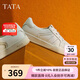 他她（TATA）25秋時(shí)尚鞋百搭女板鞋CK701CM5 白色 37