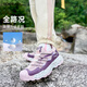 探路者（TOREAD）【悅行】男女童運動(dòng)鞋 春夏款童鞋面包頭徒步鞋子 糖果粉紫色 33