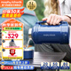 摩飛電器（Morphyrichards）電熱水壺便攜式燒水壺旅行熱水壺?zé)婵毡貕夭讳P鋼保溫瓶大容量戶外 MR6061 1L 輕奢藍(lán)