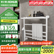 科勒（KOHLER） 安得適電熱毛巾架家用黑白浴巾架智能加熱發(fā)熱毛巾桿烘干架中號 29354T-L-0明裝白色左下出線