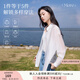 香影天絲輕薄開(kāi)衫襯衫外套女夏季2025新款高級感襯衣戶(hù)外寬松上衣 白色 L