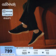 Allbirds【董潔同款】天絲呼吸鞋Tree Runner桉樹(shù)休閑輕便透氣休閑鞋 曜石黑（白底） 41 /M8 男碼