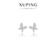 XUPING旭平首飾時尚氣質(zhì)蝴蝶耳釘通勤易搭簡約耳飾X001136371 蝴蝶耳釘