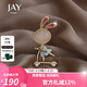 Jay兔子胸針女高檔胸花西裝配飾送長輩媽媽生日禮物七夕情人節(jié)禮物