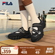 FILA 斐樂涼鞋女鞋摩登涼拖鞋2025夏新款歐客漫涼鞋沙灘運(yùn)動(dòng)休閑涼鞋 黑-BK 39