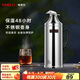 SIMELO施美樂(lè )玻璃內膽保溫瓶不銹鋼外殼熱水瓶大容量暖水瓶保溫壺 精鋼鴨嘴亮光 2L (不銹鋼壺身)