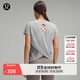 lululemon丨Fast and Light 女士運動(dòng)短袖 T 恤運動(dòng)上衣 LW3GCOS 海鷗灰 S /6