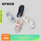 crocs卡駱馳洞洞鞋拖鞋男女同款卡駱班學(xué)生鞋輕便耐磨休閑鞋|11016 白色-100 39 (240mm)