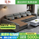 冠私（Guansi）沙發(fā)客廳簡約現(xiàn)代冬夏兩用客廳家居大小戶型拆洗貴妃轉(zhuǎn)角網(wǎng)紅沙發(fā) 雙扶手單人位 （標(biāo)準版）棉麻海綿款