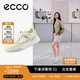 愛步（ECCO）夏季潮流拼色厚底休閑板鞋 街頭球鞋女鞋272803 綠色37