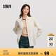 森馬（Semir）[商場同款]長袖襯衫女中長款寬松2024冬季燈芯絨上衣101724105001