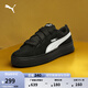 彪馬（PUMA）【厚底鞋】增高松糕鞋女子休閑板鞋PLATFORM 404158 黑色-白-02 38