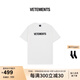 VETEMENTS25新款重磅榻榻米繡花純棉100%t短袖t恤男女士高檔輕奢 65352005 乳白 2XL