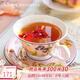 AYNSLEY英國安斯麗小屋花園溫莎系列骨瓷咖啡杯碟下午茶具骨瓷高顏值禮物 粉色 小屋花園溫莎系列