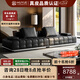 慕躍意式極簡(jiǎn)勞倫斯真皮沙發(fā)客廳大小戶型自由組合別墅大平層模塊沙發(fā) 直排【3.08m】高定材質(zhì)工藝 【洋東羅馬加厚半青皮】接觸面