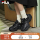 FILA 斐樂(lè )官方女鞋魚(yú)刺4代老爹鞋運動(dòng)鞋2025年增高鞋休閑鞋