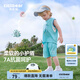 齊齊熊（ciciibear）[小颶風(fēng)3代]速干運動(dòng)童裝兒童男童套裝籃球服套裝寶寶背心涼感 速干戶(hù)外-冰川藍 【安全A類(lèi)】 120