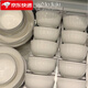 四伴碗盤餐具家用新款簡約風(fēng)陶瓷餐具套裝喬遷禮物輕奢餐具整套 12人配湯碗+魚盤【禮盒裝】 58頭 （詳細(xì)規(guī)格配置見圖2）