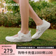 斯凱奇（Skechers）女鞋夏季網(wǎng)面透氣瑪麗珍淺口單鞋平底百搭休閑鞋通勤工作鞋117327