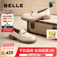 百麗（Belle）海鷗米色樂福鞋女2025春新商場(chǎng)同款通勤百搭鞋D7D1DAA5 米色 37 (235mm)