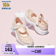 Skechers斯凱奇女童涼鞋兒童瑪麗珍鞋夏季透氣時尚經(jīng)典休閑公主鞋302561L 粉紅色/PNK 35