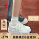 卡帕（Kappa）官方小白鞋子女鞋厚底透氣輕便學生運動板鞋 水綠色 39