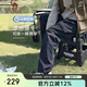 駱駝（CAMEL）戶外冰感速干長褲男可拆卸長短兩穿運動褲子旅行服裝【爆汗】0016