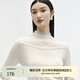 迪賽尼斯（DESIGNICE）【100%羊毛】迪賽尼斯秋冬新款內(nèi)搭打底衫女羊毛衫長(zhǎng)袖毛衣 白色 L