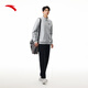 安踏加絨運動(dòng)套裝 丨男女春季新款晨練服排汗防風(fēng)運動(dòng)外套束腳長(cháng)褲子