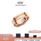 丹尼爾惠靈頓（DanielWellington）dw戒指女男 靈動(dòng)星環(huán)情侶戒指時(shí)尚簡(jiǎn)約情侶對戒 生日禮物 64號 DW00400096 玫瑰金