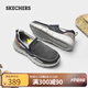 斯凱奇（Skechers）夏季男鞋休閑鞋百搭時(shí)尚帆布鞋舒適復古一腳蹬 海軍藍色-465 42 (270mm)