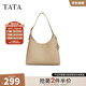 他她（TATA）氣質(zhì)通勤腋下包女包包大容量托特包單肩包春新款X3420AX5 杏色 F