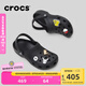 卡駱馳crocs七夕禮物檀健次同款經(jīng)典洞洞鞋輕便百搭男沙灘鞋包頭拖鞋10001 黑色-001 37 (230mm) 38