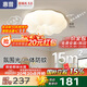 惠普臥室云朵led吸頂燈奶油風南瓜兒童房間燈普瑞護眼中山燈具包安裝