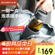北鼎（Buydeem）茶水分離杯子耐高溫玻璃杯便攜隨手杯男女實(shí)用禮物水墨灰630ml