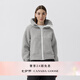 加拿大鵝（Canada Goose）Chilliwack 女士白標(biāo)羊毛抓絨外套飛行員夾克大鵝外套 7102W1 1342 花灰銀樺色 M