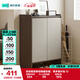 林氏家居家用門口鞋柜新款室內(nèi)入戶柜鞋架收納玄關(guān)柜一體OV2N-A