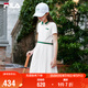 FILA斐樂(lè )童裝兒童連衣裙2025年夏季網(wǎng)球裙女童大小童運動(dòng)裙子