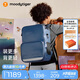 moodytiger兒童書包無氟拒水25年秋季新品男女童減負輕便大容量小學生雙肩包