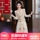 枝己秀禾服新娘婚紗2025新款新中式結(jié)婚禮服古裝嫁衣敬酒服婚服 HF041 S