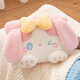 一暖創(chuàng  )意三麗鷗熱水袋充電暖手寶保暖熱敷防爆暖寶寶女生宿舍暖腳姨媽神器 【套袋款】粉小兔-智能充電-可拆洗