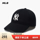 MLB帽子男女軟頂棒球帽虞書(shū)欣明星同款運(yùn)動(dòng)鴨舌帽3ACP6601N-50BKS-F