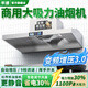 半速柴火灶專(zhuān)用變頻抽油煙機油煙凈化器一體機商用飯店廚房大吸力農村大鍋土灶吊裝壁掛吸油煙機排煙罩 【智能變頻1300W】1.5米單電機 上門(mén)安裝【旗艦款式】